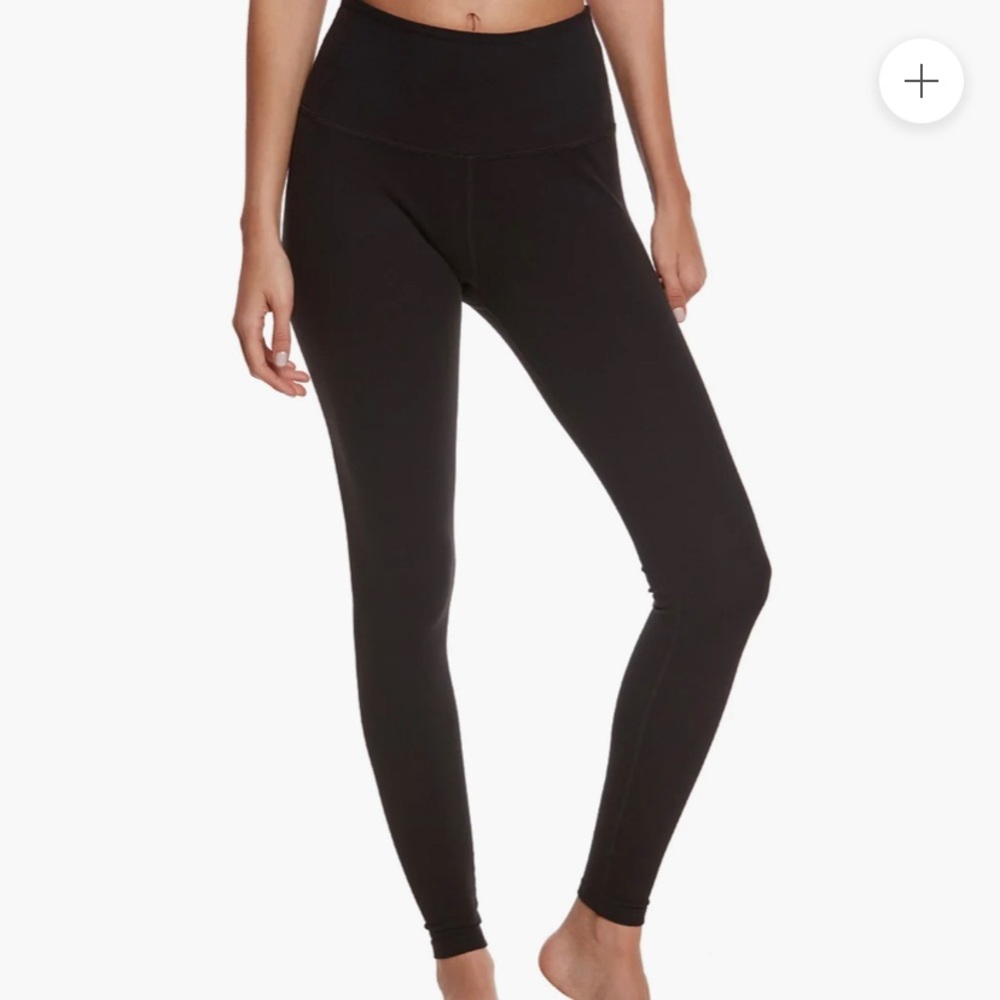 MEDIUM Beyond Yoga Take Me Higher Long Yoga Leggings Jet Black